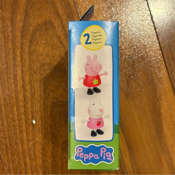 Hasbro Peppa Pig & Suzy Sheep Figures - Pink & Red - Picture 5 of 6